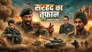 सरहद का तूफ़ान | Border 2 Song | Deshbhakti Army Song 2025 | Patriotic Hindi Song