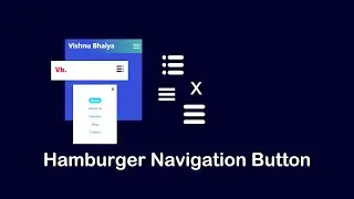 ✅ CREATING TOGGLE BUTTON FOR RESPONSIVE WEBPAGE WITH #PHOTOSHOP and #CSS
