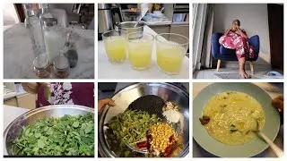 Vlog in a day | Some important things we have to talk | Karivepaku nuvvula podi | moringa soup