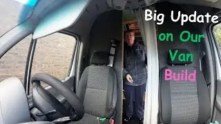 Big Update on our Van Build in Our Mercedes Sprinter