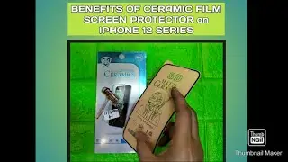 Benefits of Ceramic Screen Protector on Mobile Phone || iPhone Phone Case Collection