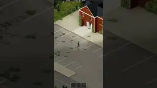 Clearing the rosewood fire station in Project Zomboid