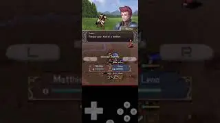 Lena killing Matthis (FE Shadow Dragon)