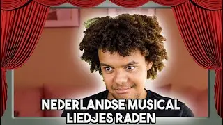 NEDERLANDSE MUSICAL LIEDJES RADEN 🎭 🎶