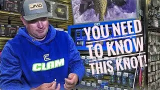 Узел для подледной рыбалки, который вам нужно знать! Лучший узел для небольших горизонтальных джи...