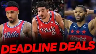 Eric Snow Grades The 76ers Trade Deadline Deals │ Quentin Grimes │ Jared Butler │ KJ Martin