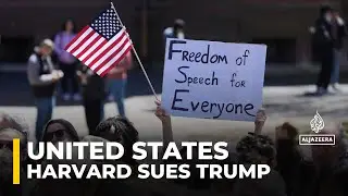 Harvard University sues Trump administration over funding freeze
