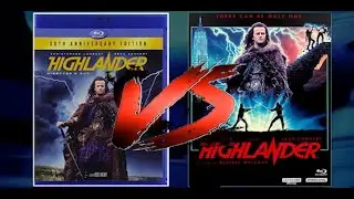 HIGHLANDER (1986) 4KUHD VS BLURAY SIDE BY SIDE COMPARISON | STUDIO CANAL