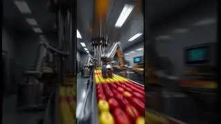 Inside the Giant Apple Juice Factory! #Shorts