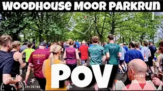 Woodhouse Moor Leeds Parkrun Full Course POV With On Screen Stats   Updated Version