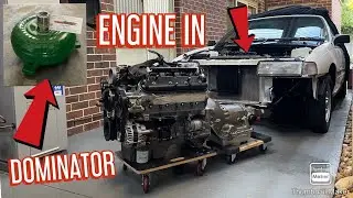 LS1 VN Commodore GETS ITS NEW ENGINE & TH350