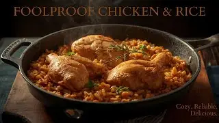 Stove&nbsp;Top&nbsp;Chicken&nbsp;and&nbsp;Rice&nbsp;Recipe - The EASIEST Stove Top Chicken and Rice Recipe for Busy Nights!