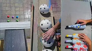 🎈Раздавливаем хрустящие и мягкие вещи! Разбиваем стеклянные бутылки🍸🍾 💥ЛУЧШИЕ ТЕСТЫ