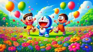 ABC Song for Kids | Fun Doraemon Cartoon Dance | Learn Alphabets with Doraemon