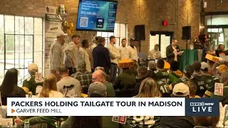 Packers holding tailgate tour stop in Madison