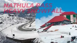 Nathula Pass Heavy snowfall in January 2017