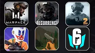 Best Mobile FPS & Zombie Games 2025 in 4K &ndash; Warface GO, Rainbow Six Mobile, Arena Breakout 2 & More!