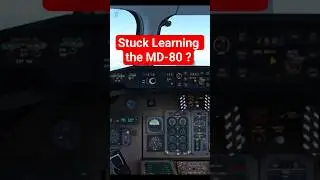 Stuck Learning the #md80 ? #msfs2020 #flightsimtutorial #landing