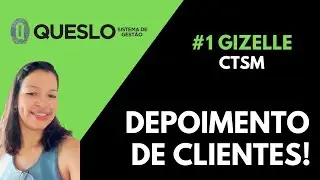 Por que o sistema Queslo &eacute; o melhor software para sua academia? Veja o depoimento da Gizelle!