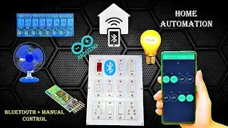 Home Automation System Using Smartphone & Bluetooth With Manual Control  By Technoesolution