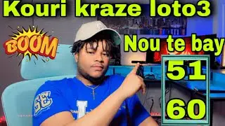 Boul Cho ki probab 25 janvier 2026 Bngo:51,60 kouri jwe loto3 chif direk biw Show9 Elton tv
