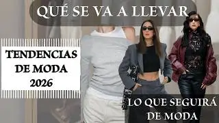 TENDENCIAS DE MODA 2026 - Qué se va a llevar - Ejemplos de ZARA