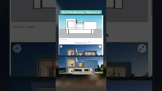 SketchUp Model Rendering &ndash; ReRender AI Magic