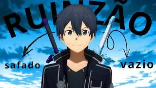 N&atilde;o, a primeira temporada de Sword Art Online N&Atilde;O ERA BOA