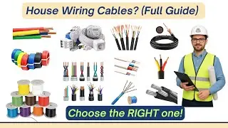 Types of Electrical Cables & Wires Used in Residential Buildings&mdash;Complete Guide #cable #wire #tech