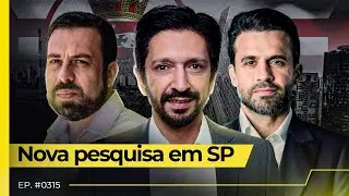 NUNES TEM 24,1%, BOULOS, 21,9%, E MARÇAL, 17,9%, SEGUNDO PARANÁ PESQUISAS - FLOW NEWS - 