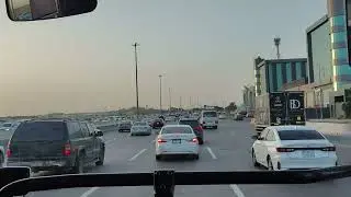 On the way to khobar to Dhahran mall, Easter province bus
