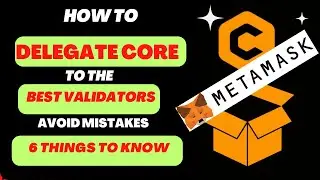 HOW TO DELEGATE CORE TO VALIDATOR | DELEGATE CORE | HOW TO DELEGATE CORE | COREDAO