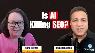 Is AI Killing SEO? Dr. Marie Haynes Explains!, The Agency Insider Show