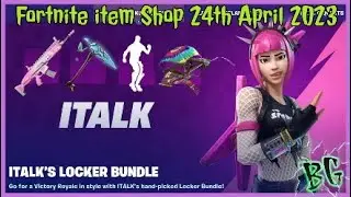 I Got BLAZE For Only 200 vbucks in todays Fortnite item Shop 24th April 2023 I.TALK&rsquo; S LOCKER BUNDLE
