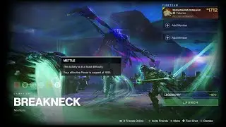 DESTINY 2 LIGHTFALL SOLO BREAKNECK LEGENDARY CAMPAIGN MISSION WALKTHROUGH