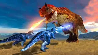 Dinosaur Simulator Games 2021 - Clan of Carnotaurus Android Gameplay