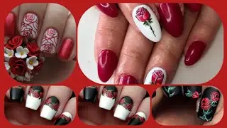 How To Make Vintage Rose Nails 2023