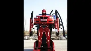 This Drivable BMW 3 series From Letrons Can Turn Into Real Life Transformers In 40 Secs