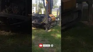 Risky operation with a pile driver#russia #architecture #framehouse #construction #pilefoundation