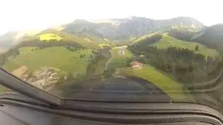 Megève Altiport Landing