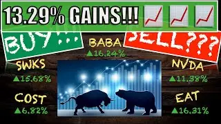This is How You Beat the Market!!! July 2020 Stock Pick Performance NVDA, BABA, SWKS, COST, EAT