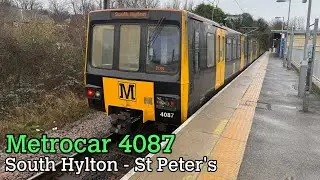 Tyne and Wear Metro | Metrocar 4087 South Hylton - St Peter’s 