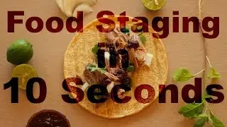 Food Staging in 10 Seconds #Shorts