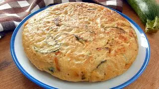 Tortilla de Calabacin 👌 Recetas de Tortillas ✅