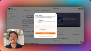 How to Schedule Episodes for Publishing in Jellypod