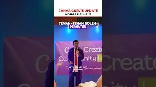 Canva AI Video Highlight #canvaindonesia #canvacreate #canvaindonesia #canvalabs2024 #tutorialcanva