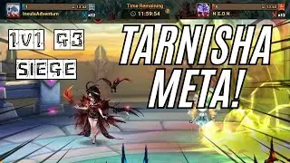 1V1 G3 SIEGE : N.E.O.N - Tarnisha META is Spreading Like Wildfire! - Summoners War