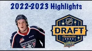 2023 NHL Draft : Lukas Dragicevic - 22-23 Highlights