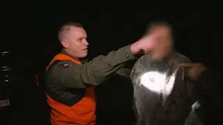 Warden Lounder Deals with Rowdy Hunters