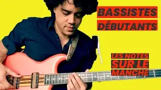 Le&ccedil;on de basse pour d&eacute;butants : apprendre les notes sur le manche